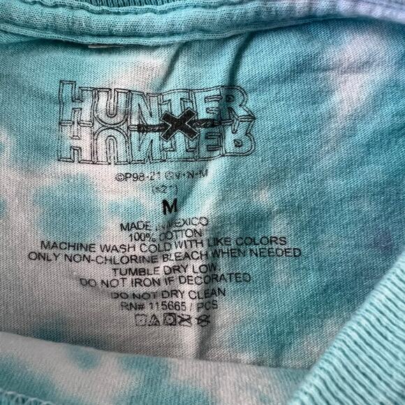 Hunter X anima tie-dye T-shirt Size Medium Purple Blue - Picture 5 of 5